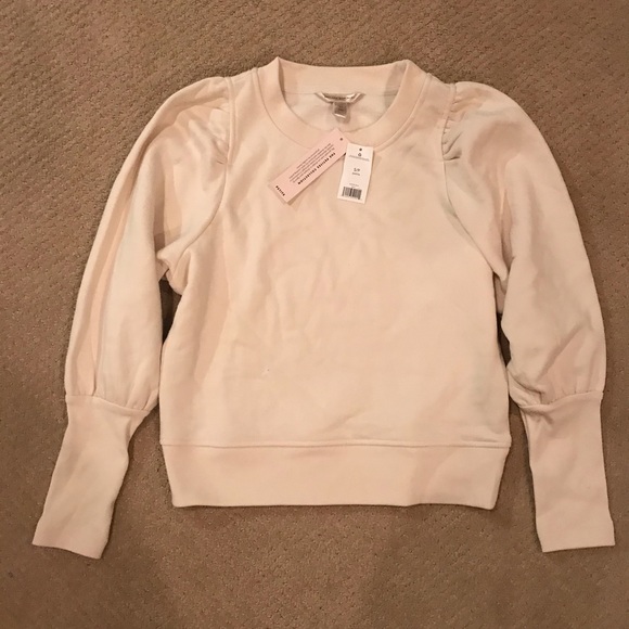 Banana Republic Sweatshirt with Puffy Sleeves - Picture 2 of 3